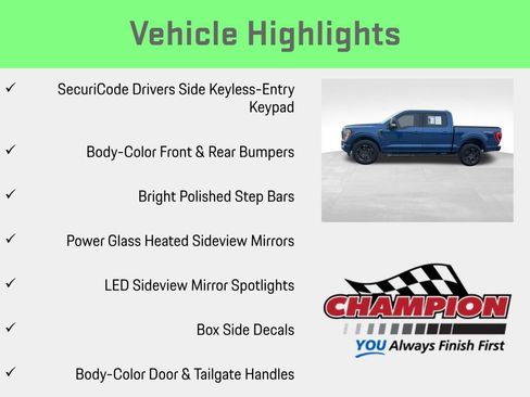 Used 2022 Ford F150 XLT w/ Equipment Group 302A High image 12