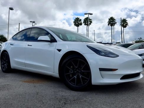 Used 2021 Tesla Model 3 Long Range AWD/4WD image 1