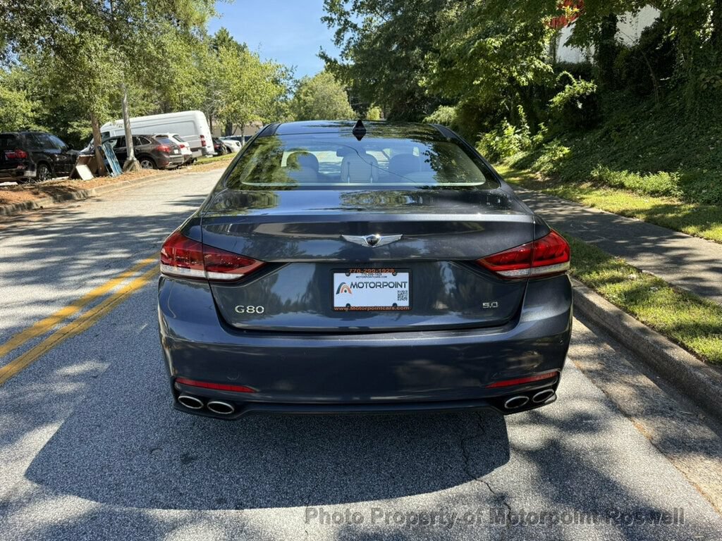 Used 2017 Genesis G80 5.0 Ultimate RWD image 4
