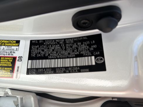 Used 2025 Lexus ES 350 w/ Premium Package FWD image 45