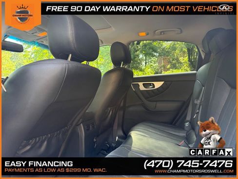 Used 2016 INFINITI QX70 AWD w/ Premium Package image 14