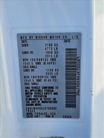 Used 2018 Nissan NV200 S FWD image 18