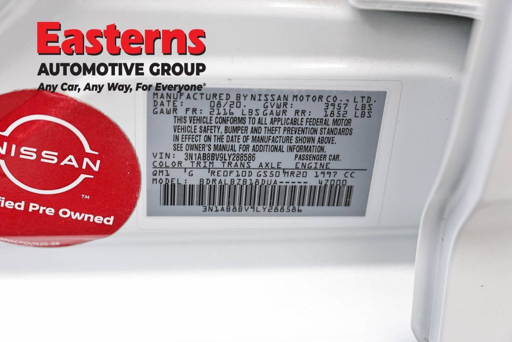Used 2020 Nissan Sentra S FWD image 36