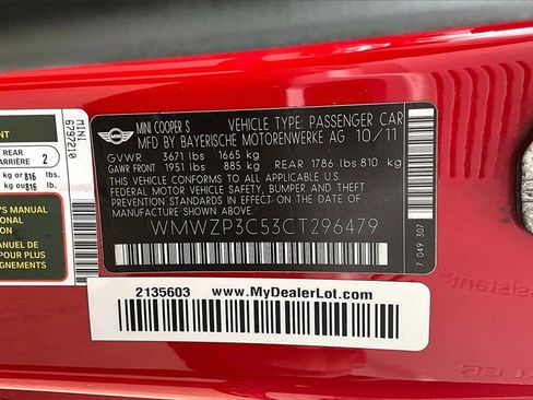 Used 2012 MINI Cooper S image 34