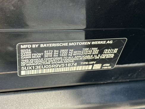 Used 2024 BMW X5 sDrive40i w/ Parking Assistance Package RWD image 28