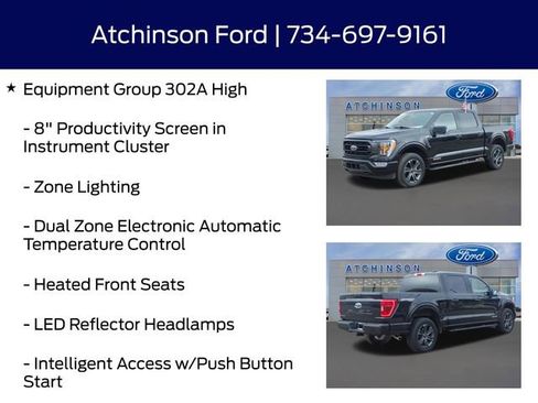 Certified 2023 Ford F150 XLT w/ Equipment Group 302A High image 16