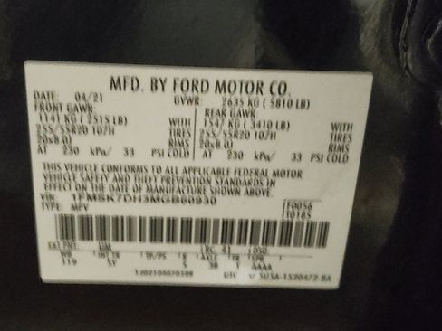 Used 2021 Ford Explorer XLT w/ Equipment Group 202A RWD image 33