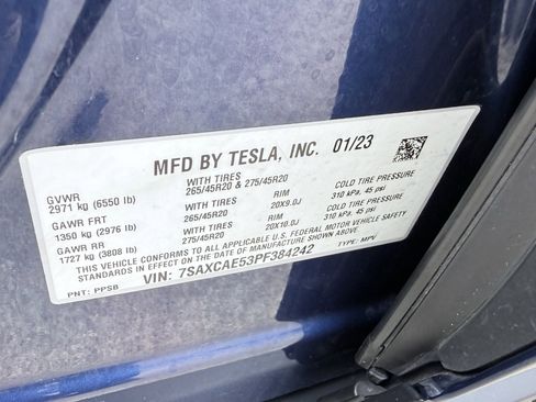 Used 2023 Tesla Model X AWD/4WD image 41