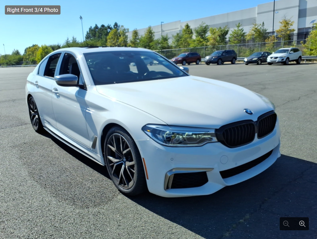 Used 2020 BMW M550i xDrive w/ Executive Package AWD/4WD image 2