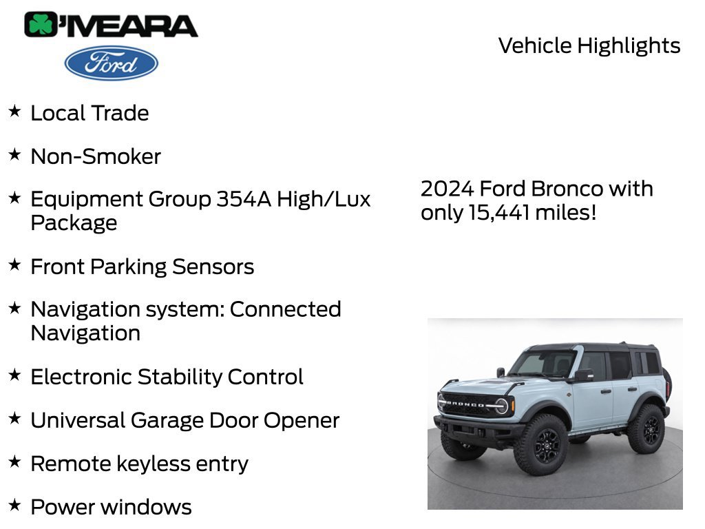 Used 2024 Ford Bronco Wildtrak AWD/4WD image 8