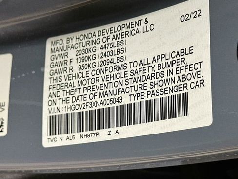 Used 2022 Honda Accord Sport image 32