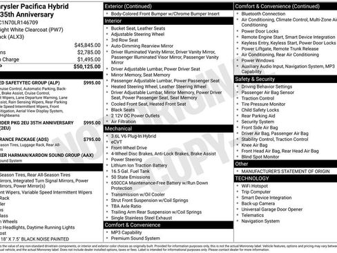 Used 2020 Chrysler Pacifica Limited FWD image 41