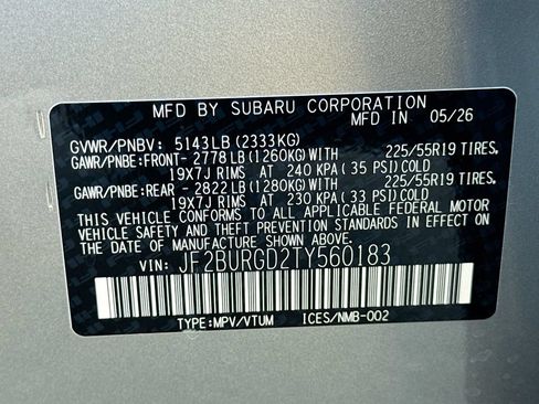 New 2026 Subaru Outback Limited XT AWD/4WD image 43