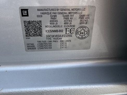 Used 2018 Chevrolet Silverado 2500 LT image 13