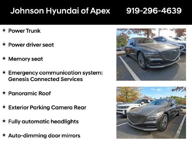 Used 2023 Genesis G80 2.5T w/ Advanced Package AWD/4WD image 7
