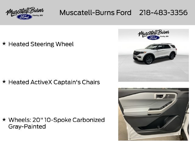 Used 2023 Ford Explorer XLT w/ Equipment Group 202A AWD/4WD image 16