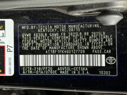 Used 2016 Toyota Camry SE image 29