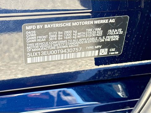 New 2026 BMW X5 sDrive40i w/ Executive Package image 43