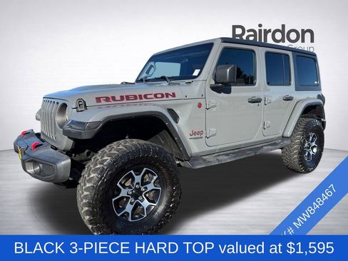 Used 2021 Jeep Wrangler Unlimited Rubicon image 3