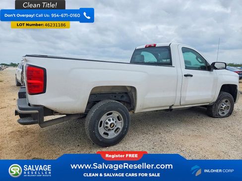 Used 2016 Chevrolet Silverado 2500 W/T w/ WT Fleet Convenience Package image 4