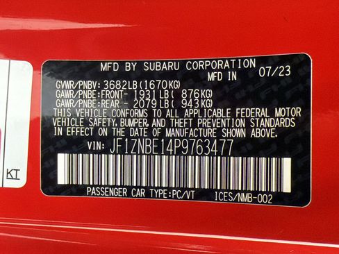 Used 2023 Toyota GR86 Premium w/ ALL Weather Mat Package (TMS) image 18