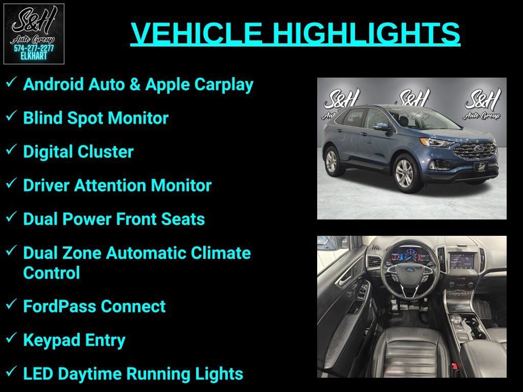 Used 2019 Ford Edge SEL w/ Equipment Group 201A AWD/4WD image 3