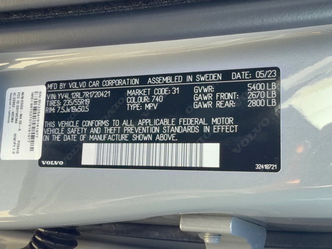 Certified 2024 Volvo XC60 B5 Plus AWD/4WD image 31