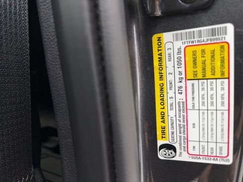 Used 2018 Ford F150 Raptor w/ Equipment Group 802A Luxury AWD/4WD image 55
