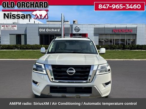 Used 2023 Nissan Armada SL w/ Captain's Chairs Package AWD/4WD image 2