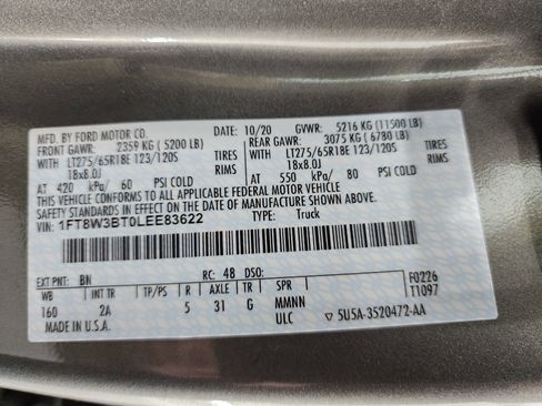 Used 2020 Ford F350 XLT w/ XLT Premium Package image 64