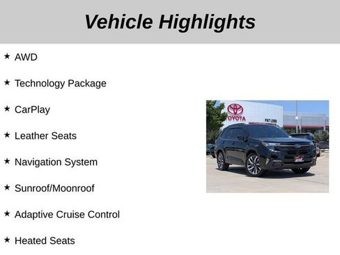 Used 2025 Subaru Forester Touring w/ Popular Package - Touring AWD/4WD image 5