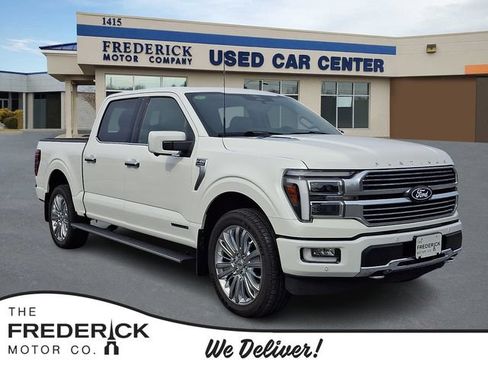 Certified 2024 Ford F150 Platinum w/ Equipment Group 703A Plus AWD/4WD image 1