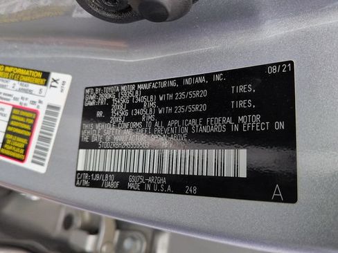 Used 2021 Toyota Highlander Limited AWD/4WD image 13