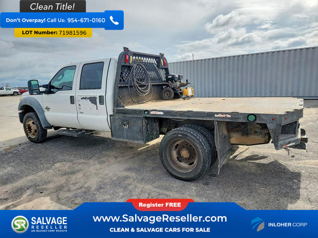 Used 2011 Ford F550 2WD Crew Cab Super Duty w/ Payload Upgrade Pkg image 3