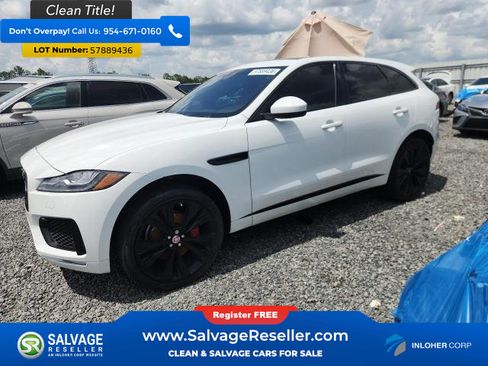 Used 2017 Jaguar F-PACE S AWD/4WD image 1