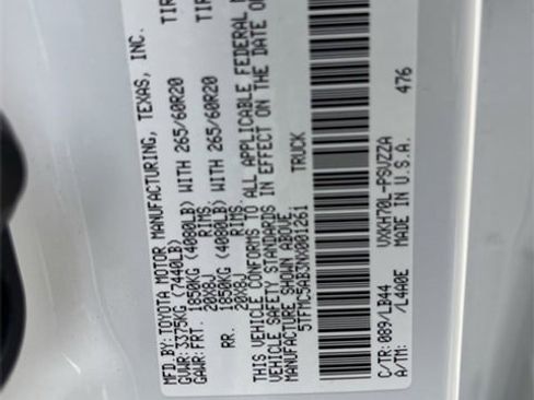 Used 2022 Toyota Tundra 1794 Edition image 35