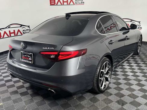 Used 2020 Alfa Romeo Giulia Ti w/ Active Blind Spot Package RWD image 6