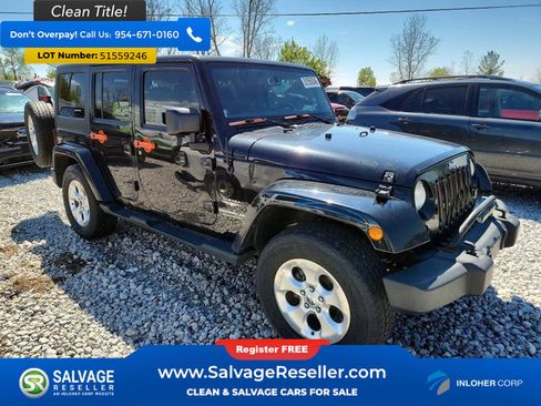 Used 2014 Jeep Wrangler Unlimited Sahara AWD/4WD image 5