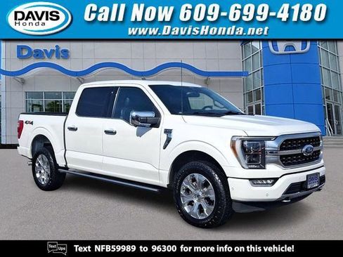 Used 2022 Ford F150 Platinum w/ Equipment Group 701A High image 1