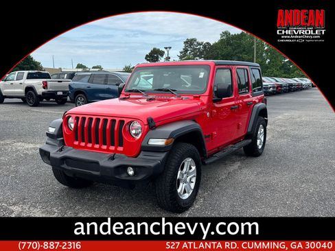 Used 2019 Jeep Wrangler Unlimited Sport S AWD/4WD image 1