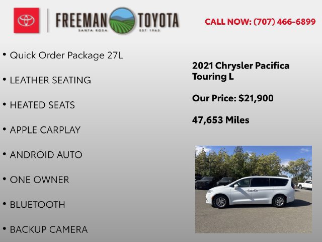 Used 2021 Chrysler Pacifica Touring-L FWD image 5