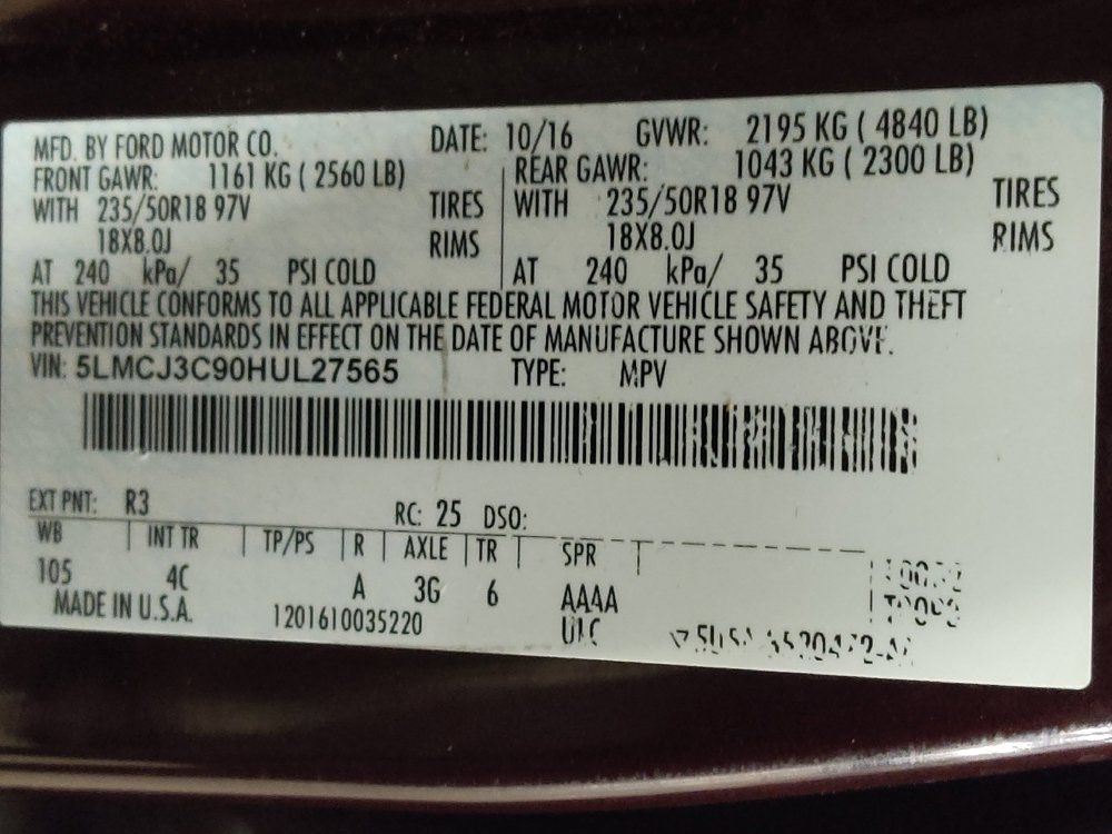 Used 2017 Lincoln MKC Reserve FWD image 33