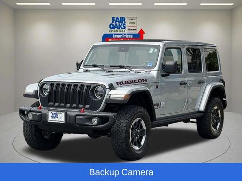 Used 2022 Jeep Wrangler Unlimited Rubicon w/ Steel Bumper Group AWD/4WD image 3