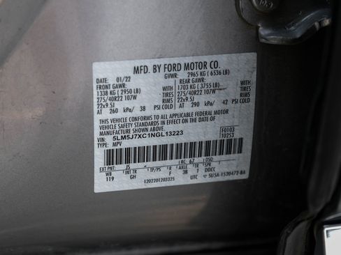 Used 2022 Lincoln Aviator Reserve w/ Equipment Group 201A image 53