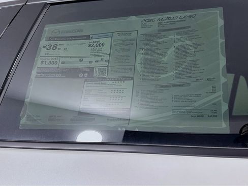 New 2026 MAZDA CX-50 AWD 2.5 Hybrid w/ Weather Package image 12