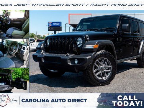 Used 2024 Jeep Wrangler Unlimited Sport w/ Convenience Group AWD/4WD image 1