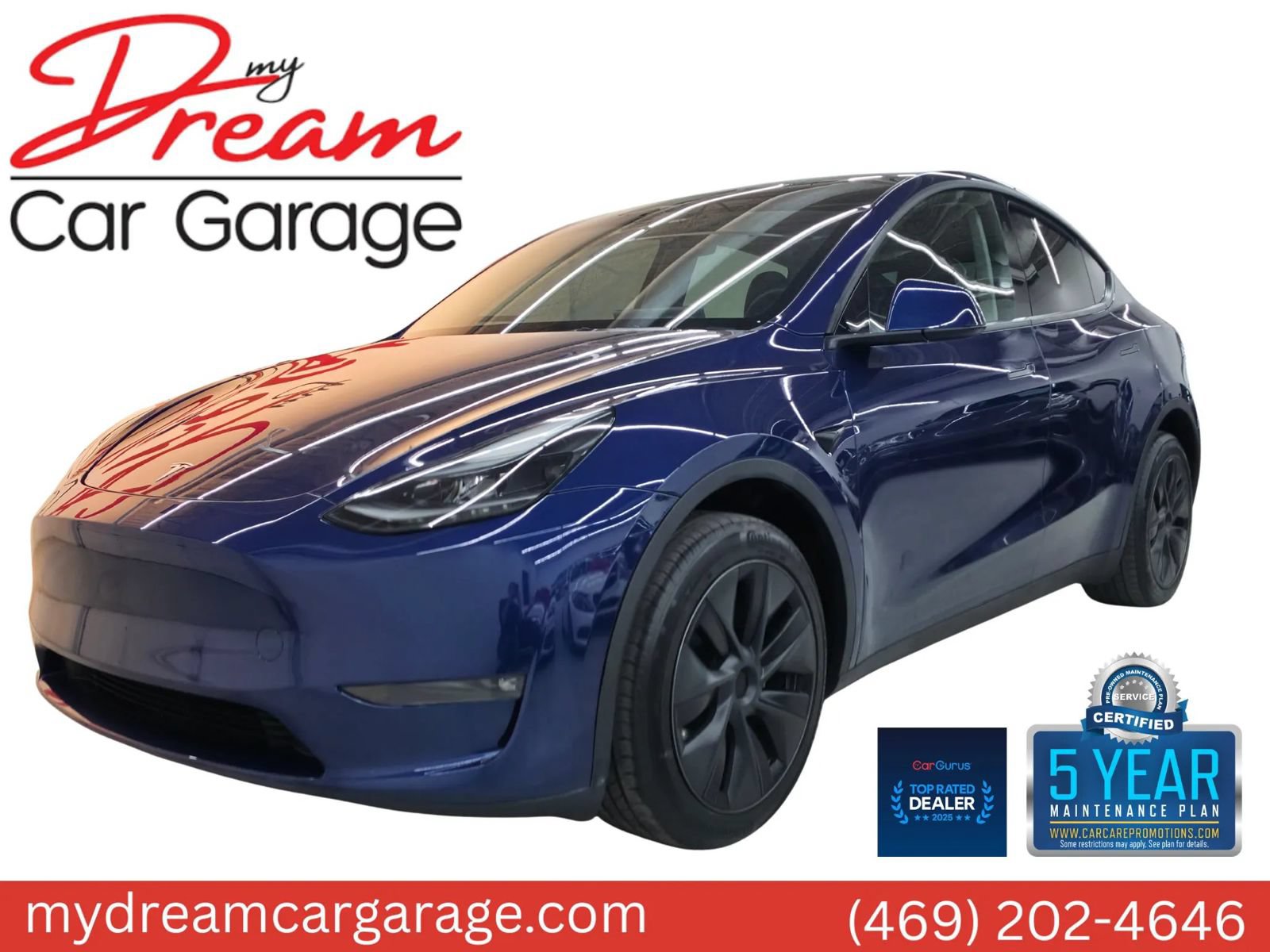 Used 2024 Tesla Model Y Long Range AWD/4WD image 1