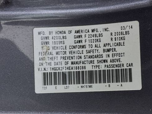 Used 2014 Honda Accord LX image 37