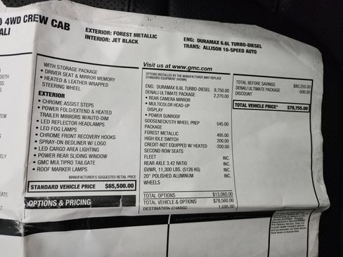 Used 2022 GMC Sierra 2500 Denali w/ Denali Ultimate Package image 55