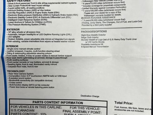 Used 2018 Volkswagen Golf S image 19